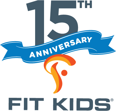 Fit Kids 15th Anniversary logo