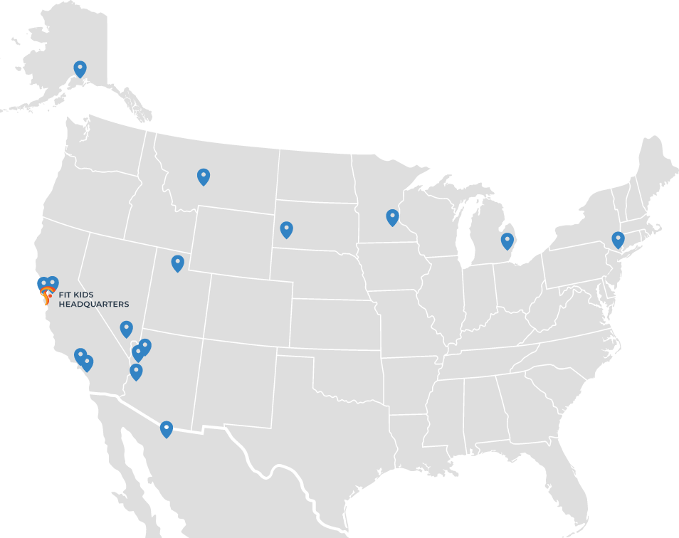 Fit Kids Program Map