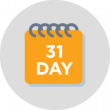 31 Day Calendar